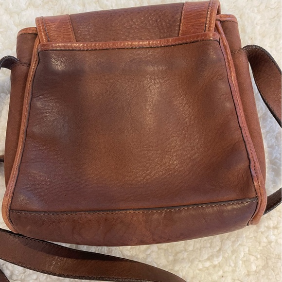 Brighton Leather Crossbody Bag, Brown - Picture 3 of 5